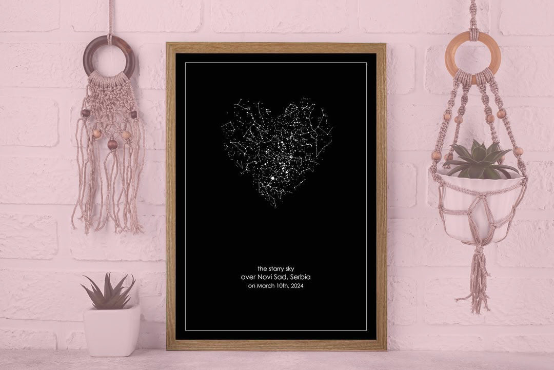 🌟 Zvezdano nebo vaše ljubavi — zauvek na papiru. 💖